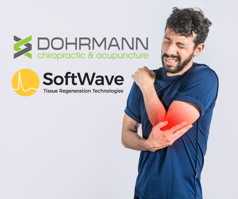 Elbow Pain Relief with SoftWave Tissue Regeneration Technology at Dohrmann Chiropractic in Kansas City, MO